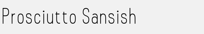 Prosciutto Sansish